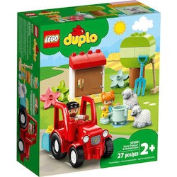 Lego:Duplo-Αγροτικό τρακτέρ&Φροντίδα Ζώου