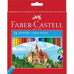 Faber Castell Ξυλομπογιές 24 Χρώματα 12306256