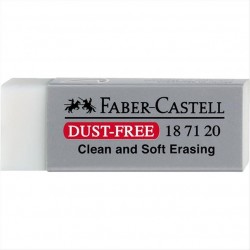 Faber Castell Γόμα Dust Free Λευκή 187120