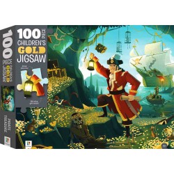 Childrens glowing jigsaw:Θησαυρός Πειρατών 100 κομμάτια