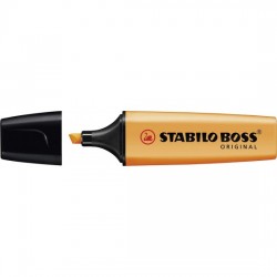 Stabilo Boss Μαρκαδόρος υπογραμμίσεως 2-5mm Πορτοκαλί (70/54)